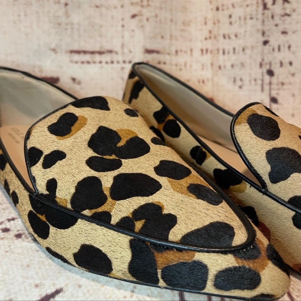 Cole Haan Brie Leopard Skimmers